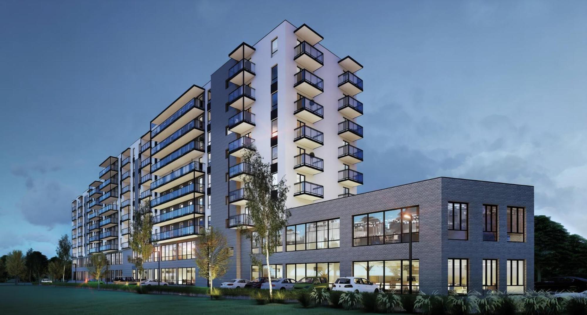 Q2 Warsaw Apartments Exteriör bild